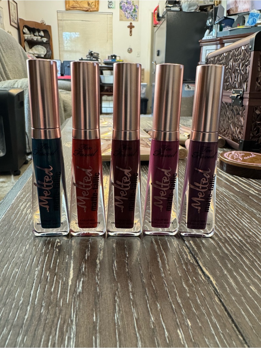 Too Faced Melted Matte-tallic Lip Bundle
